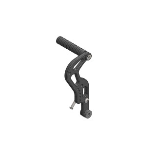 Accelerator pedal KZ OK Parolin anodized black