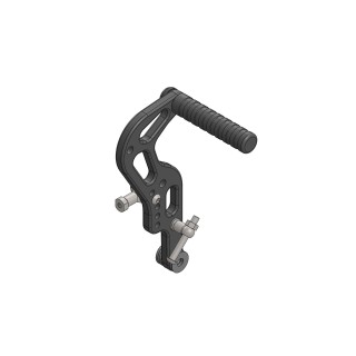 Brake pedal KZ OK Parolin anodized black