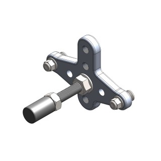 Parolin black aluminum engine stop