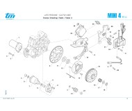 Carter lato frizione Tm mini 4