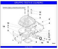 cylinder-head iame 60 GR-3