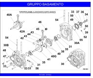crankcase iame 60 GR-3