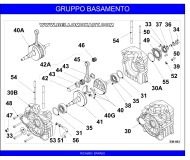 crankcase iame 60 GR-3